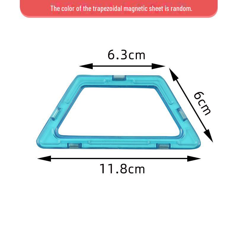 Large Magnetic Building Blocks - Educational Puzzles for Children
