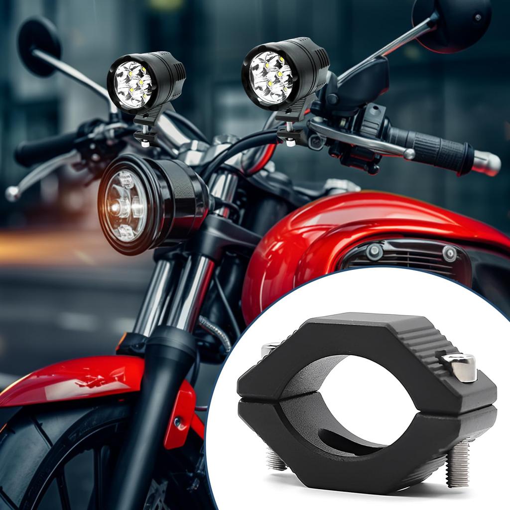 Biqing Fog Light Stay, Universal Motorcycle Fog Light Stay, Work Light Mounting Bracket, Universal