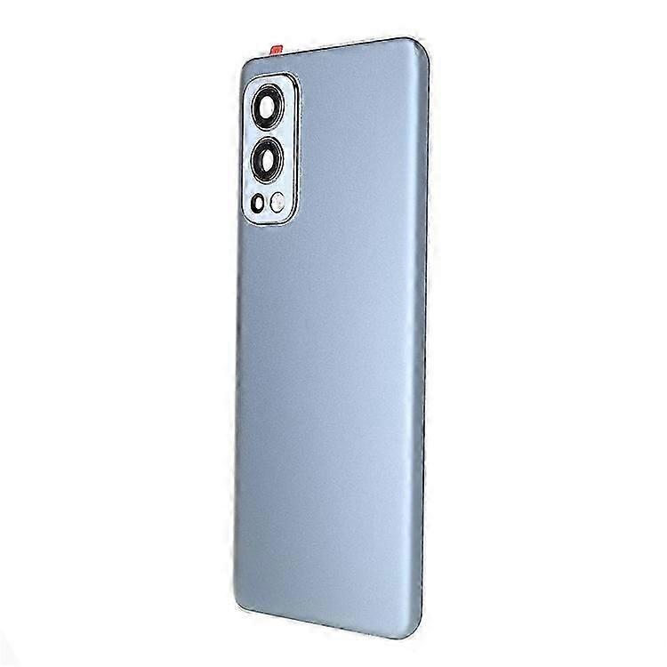 Compatible For OnePlus Nord 2 5G OEM Battery Back Cover Rear Door Housing Replacement with Camera Lens Ring Cover