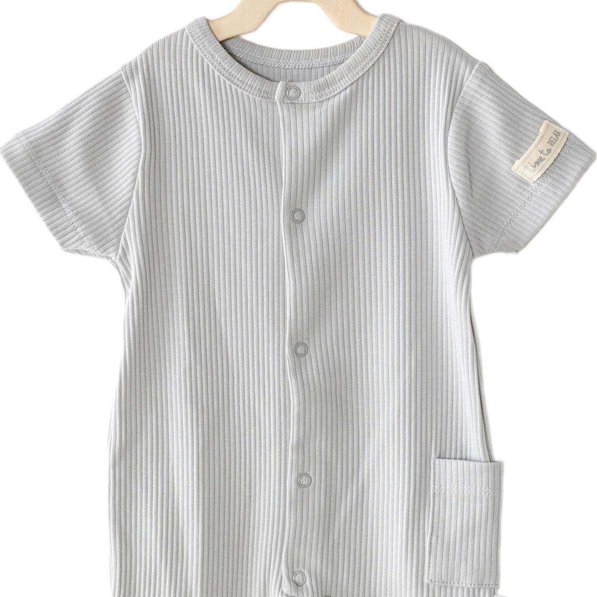 

Andywawa AC23643 Детский комбинезон из модала Серый