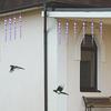 Bird Wind Twisting Scare Rods 10X Outdoor Bird Scarer Decorative Glossy House Control Reflectors For Outside To Keep Woodpecker
