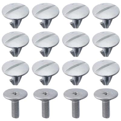 Qicarkey 16 Pcs Lower Engine Cover Bolt, 90674-TY2-A01 90105-TBA-A00 Pin Screw Replacement Car Accessory