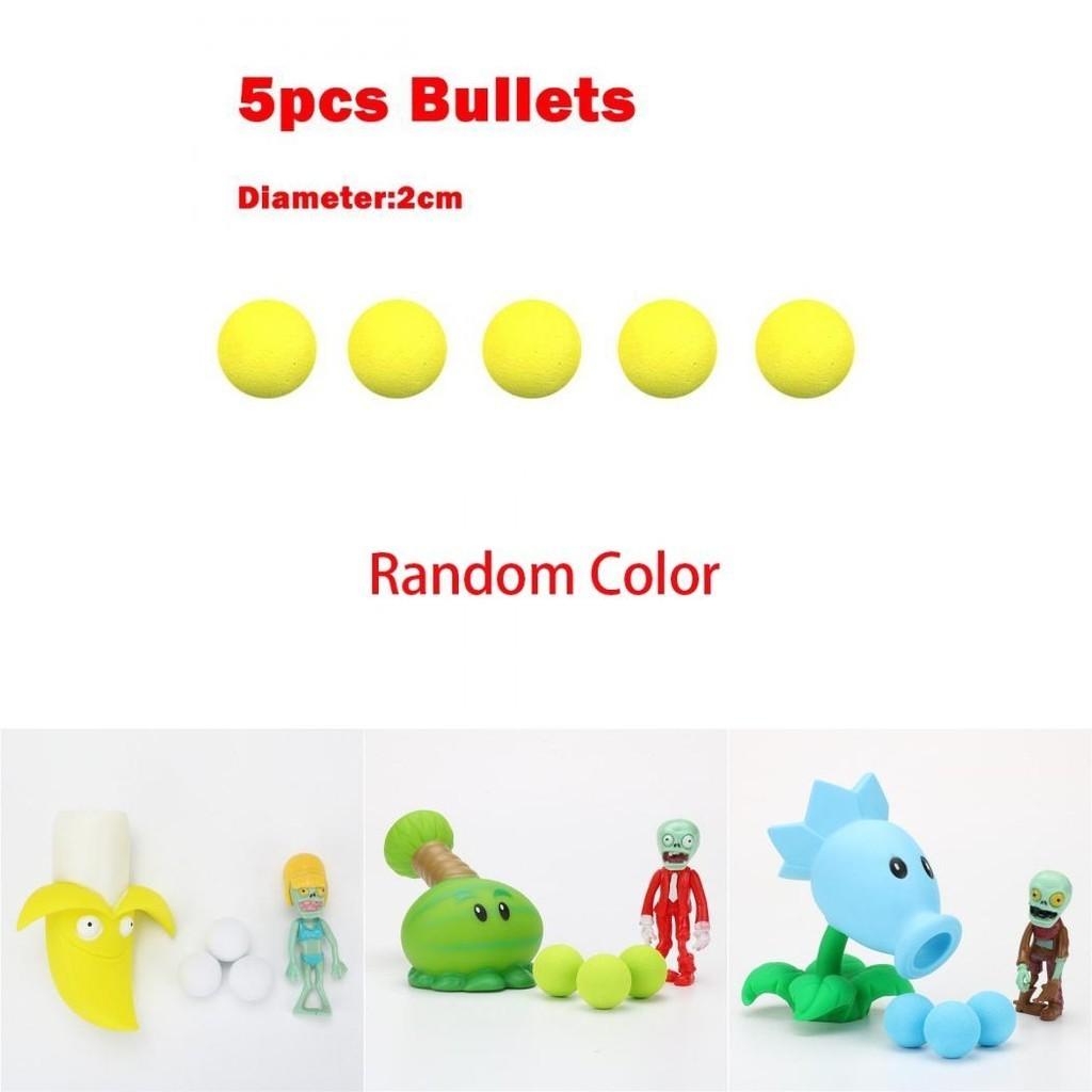 Pvz Plants Vs Zombies Peashooter Pvc Action Figure Easter Wood Decoration For Kids