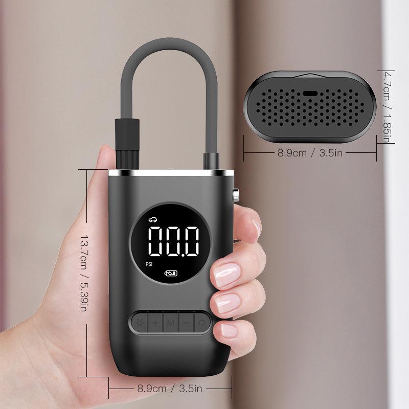 Portable Mini Wireless Car Tire Air Pump