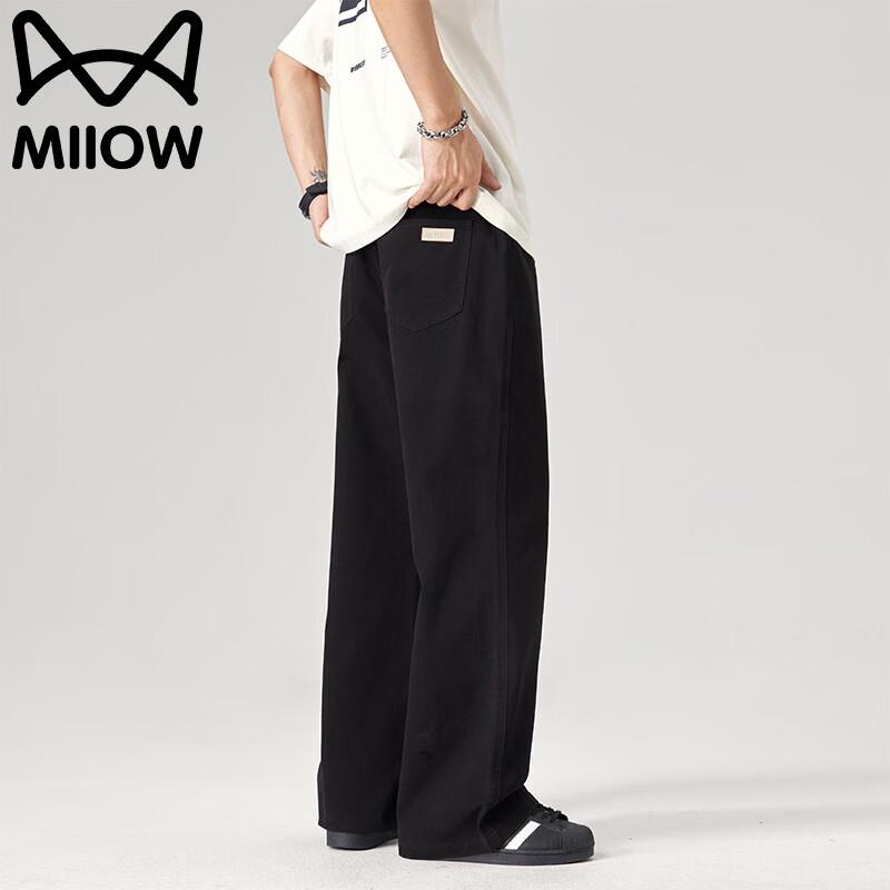 MaoRen Men s Straight-Leg Casual Pants L