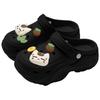 Thick-soled hole shoes summer new outer wear seaside beach non-slip deodorant bag head eva sandals