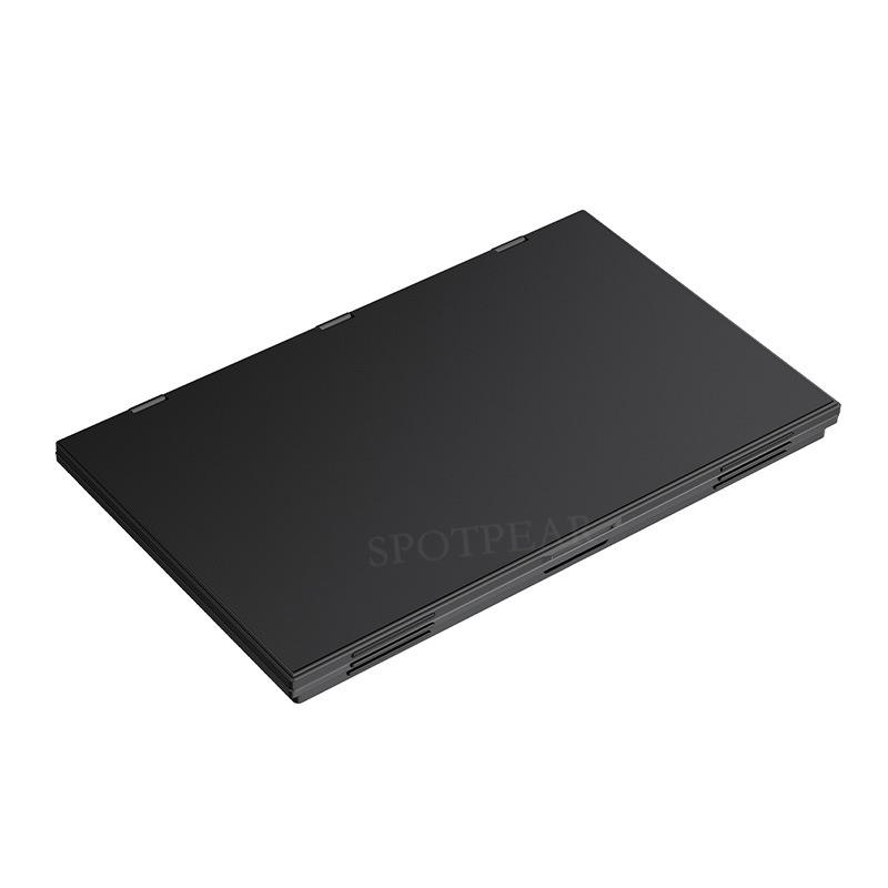 14-inch Dual Display Laptop with 1080P LCD, Built-in Gravity Sensor, and Speaker