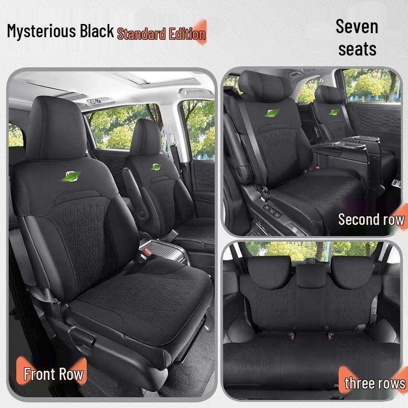 

Elysion Seven-Seater Semi-Wrapped Saddle Car Seat Cushion - Universal Four-Season Cover Note Car Model Year [Seven-seater]