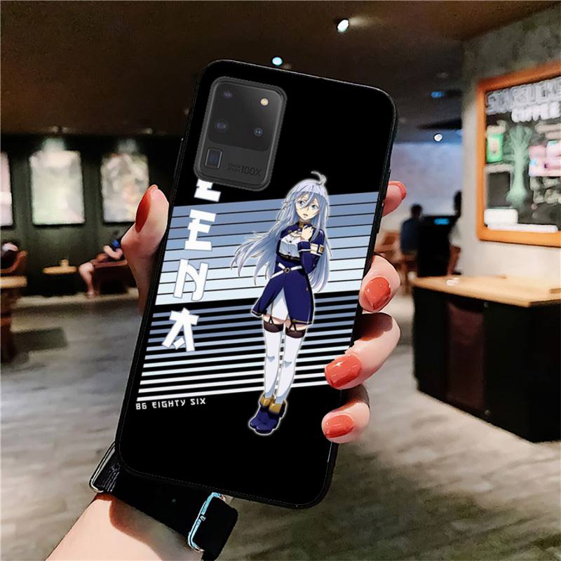 Yinuoda 86 Eighty Six Anime Phone Case for Samsung S10 21 20 9 8 plus lite S20 UlTRA 7edge