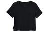T Shirts Women's Black Crew Neck Moderate DM7026-010