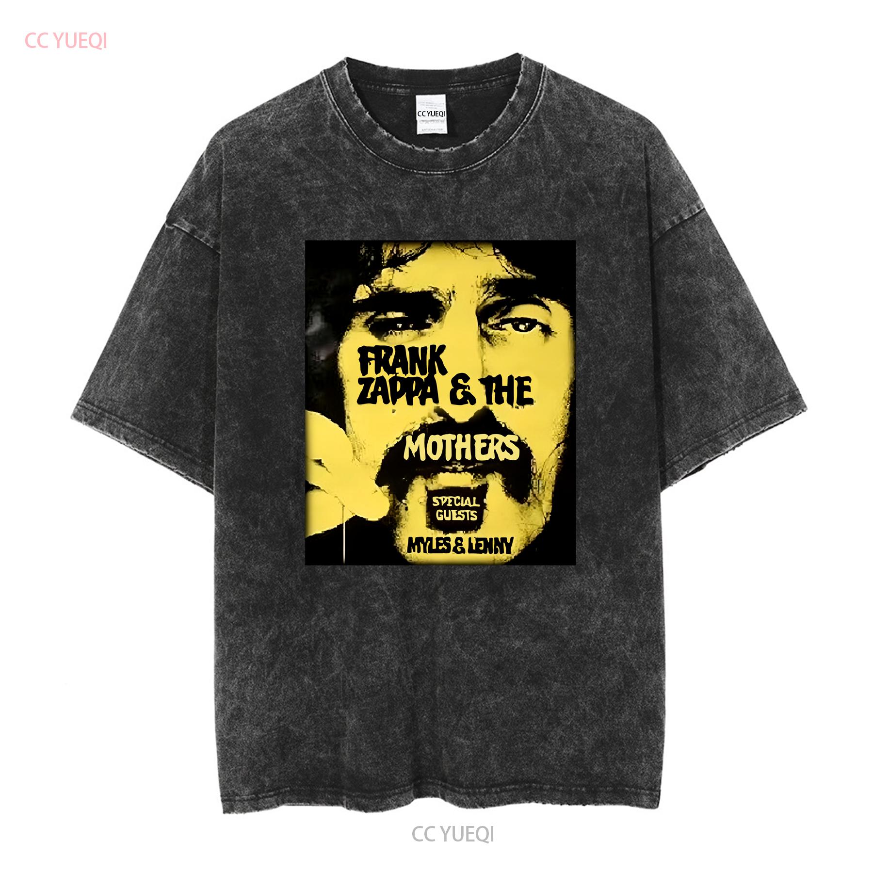 GUOYAN TOP Nieuw Populair Frank Zappa Familie Mannen S 5XL T-shirt 1NG878 lange of korte mouwen vintage Gewassen Casual Stretch grafisch XL