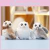 Cute Owl And Eagle Cartoon Plush Doll Pendant Keychain For Bag Charm And Collecting