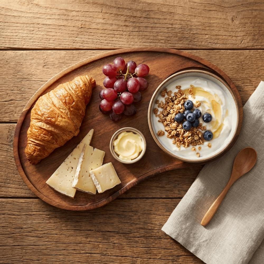 Wooden Cashew Nut Wood Tray Natural Food Dish Serving Tray Fruit Platter  Hotel