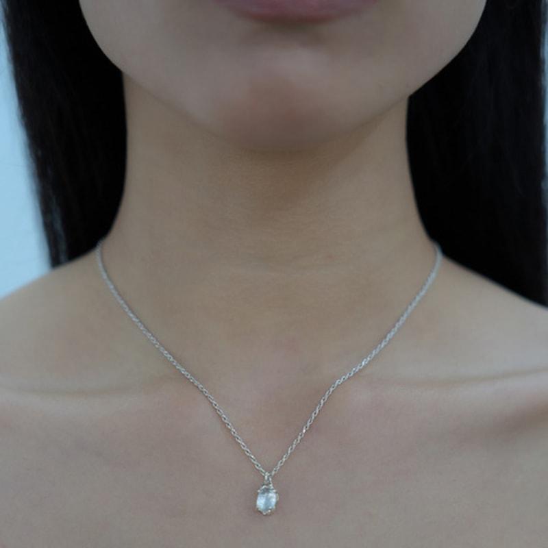 

Dazzling Club Clear Jamstone Necklace FREE