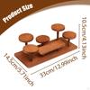 Wooden Tiered Riser Display Stand Jewelry Shelf Holder Rack for Candy Home Decor