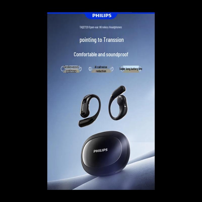 Philips TAQ2720 Wireless Bluetooth Ear-hook Headphones
