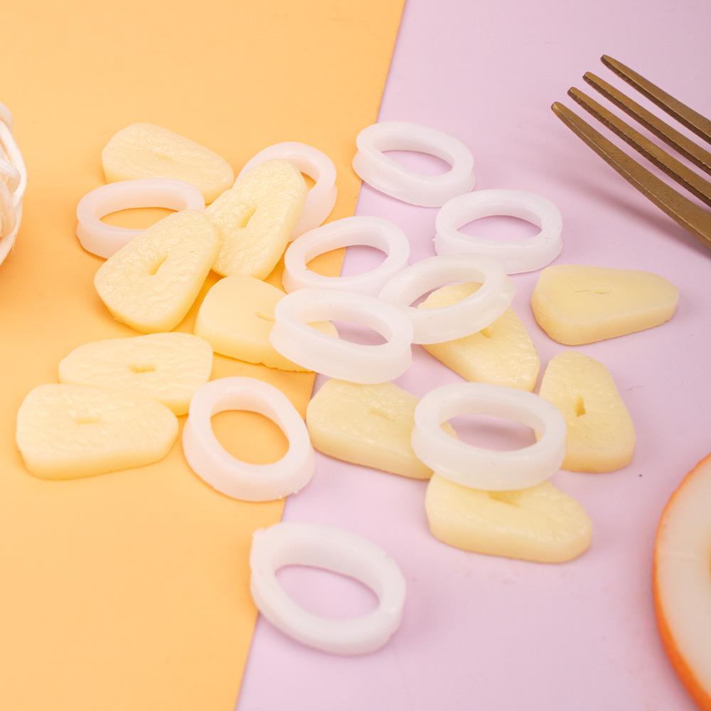 

Модель колец кальмара с чесноком и овощей для DIY чехла для телефона или фотореквизита