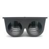 Black Auto Meter Gauge Pillar Bracket Dual Meter Dash Mount Pod Bezel Holder for 2 Inch Vehicle Gauges Kit