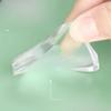 Thickened Silicone Transparent Silent Refrigerator Door Wall Sticker Door Stopper, Door Suction Silicone Door Guard Buffer and Impact Absorbing Pad