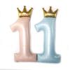 40 Inch Large Size Crown Number 1 Children Balloon 1st Birthday Balloon Party Decoration Party Supplies