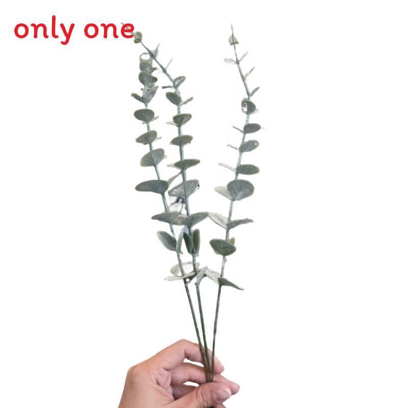 

Искусственное растение эвкалипт для ежедневного рождественского и домашнего декора Light Green Pink