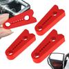 4PCS Car Door Shock Absorber Rubber Universal Automobile Door Shock Absorption Buffer Pad Silicone Mute Car Door Latch Cover