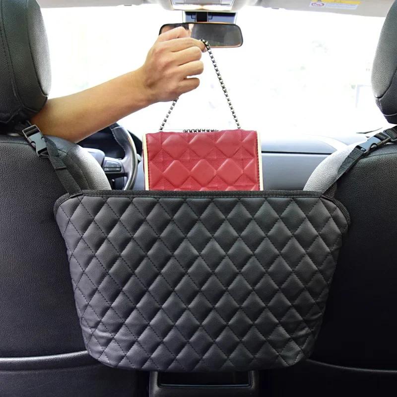 Car Storage Bag, Car Seat Storage Bag, Car Front Middle Armrest, Isolated Backrest Storage Box