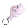 Mini Conch Shell Horn Keychain with Voice Recorder Cartoon Toy Pendant for Bags Backpacks Novelty Phone Charm Grab Machine Prize Fun Gift for Kids
