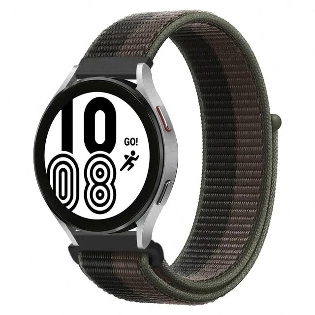 20mm 22mm Nylon-Schlaufenband Für Garmin Forerunner 265 965 255 255M 245 645 158/Venu 2Plus/Vivoactive 4 3/Venu SQ 2 Armband