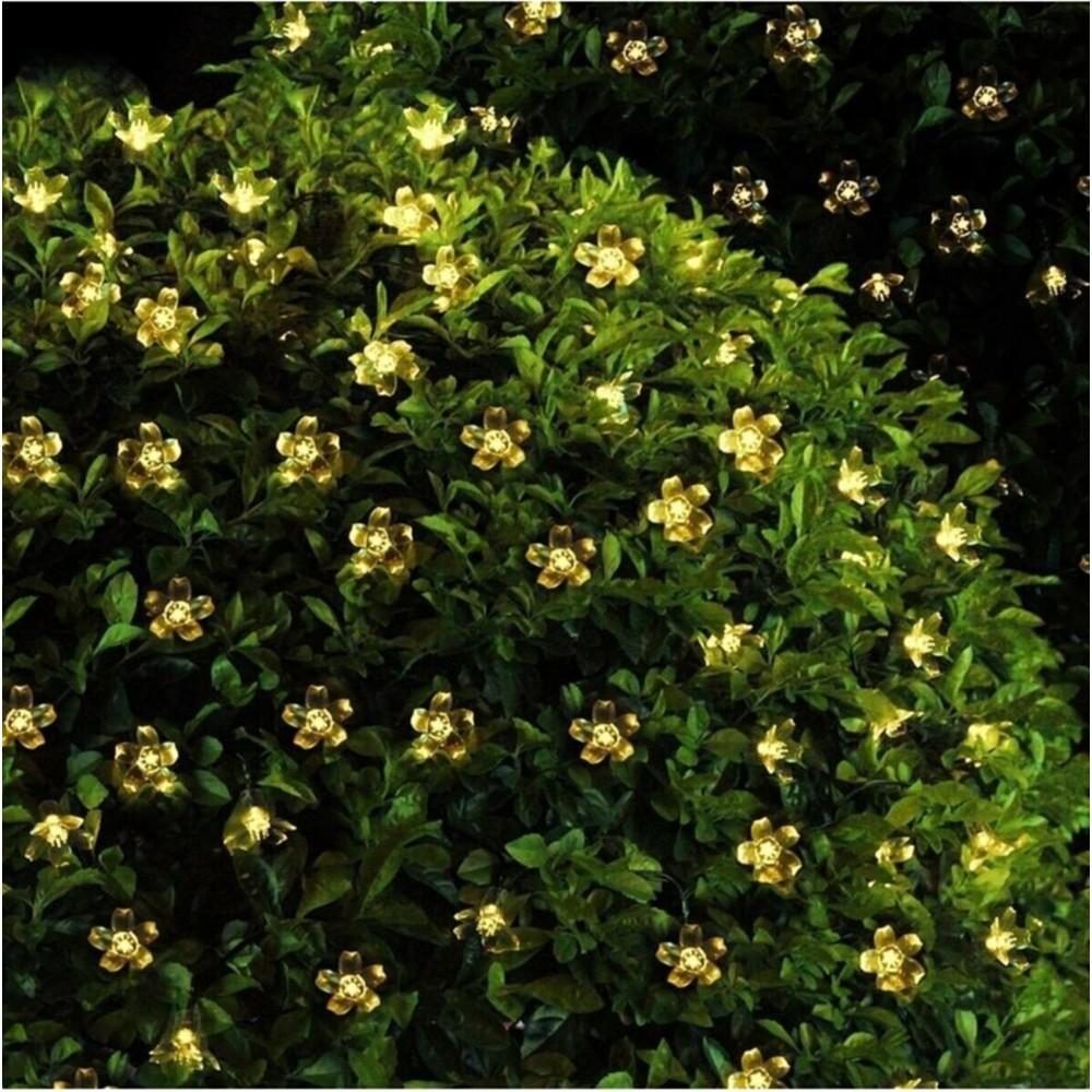 

Sky Go 50 Led Solar Flower Sun Gardening Decoration Solar Powe ( 8 Modes )
