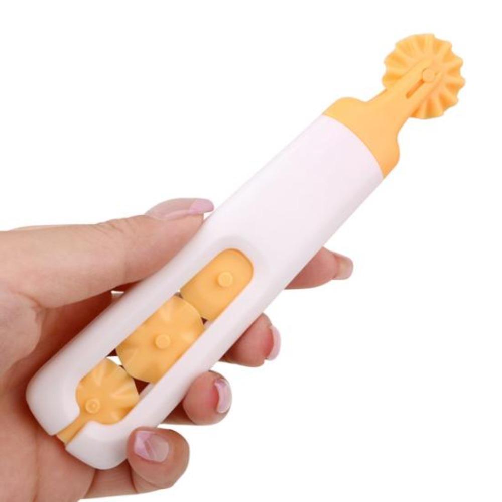 1PC Roller Docker Dough Cutter Tool Food Grade BPA Free Mini Size Lightweight DIY Wave Dough Cutting Tool Kitchen Accessories