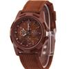 Men's Luminous Swiss Army Watch with Nylon Strap – Gemius Student Quartz Sports Watch