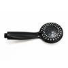 Black Handheld Shower Head High Pressure 5 Spray Settings Massage Spa Detachable Hand Held Shower Head