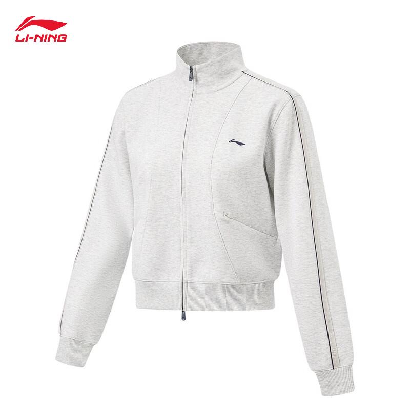 Li-Ning Women's Moisture-Wicking Stand-Up Collar Sport Jacket