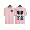 Retro Neon Genesis Evangelion Anime Ayanami Printed T-shirt Men's and Women's T-shirt Men's Top Sports T-shirt 2026 Summ