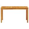 Garden Dining Set 7 pcs Brown Solid Acacia Wood
