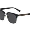 Gucci Monogram Temples Plate Frames Irregular Sunglasses Men's