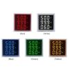 AC 50-500V 0-100A Quadratische LED Digital Voltmeter Amperemeter Spannung Strom Meter Voltammeter Auto Volt Amp Tester Detektor