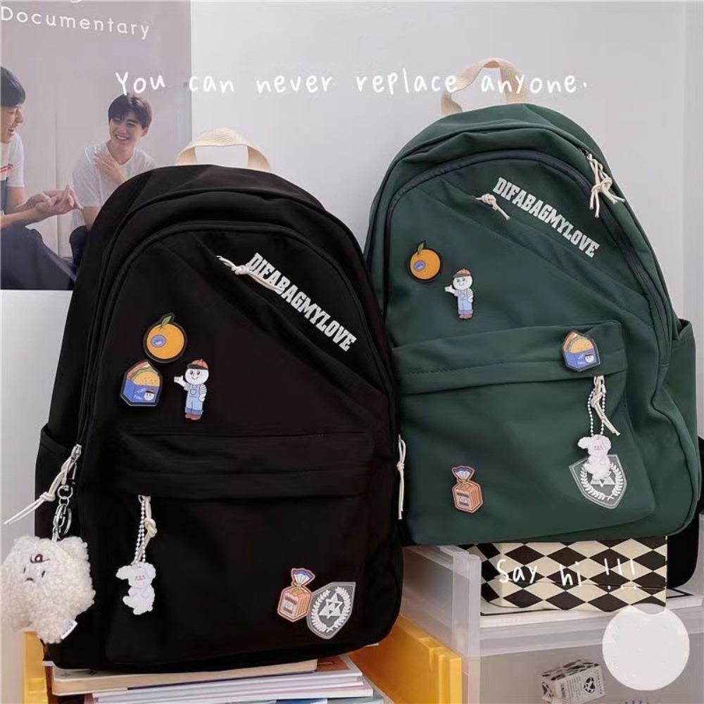 

Большая вместительная сумка для книг, однотонные школьные сумки, портативный студенческий рюкзак для взрослых