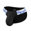 High-Cut Low-Rise Sport Briefs for Men's Fashion & Comfort