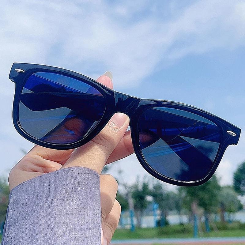 Classic Sunglasses for Men Women Square Frame Driving Fishing Sunglasses Travel Sun Glasses Male Sports UV400 Eyewear Goggles