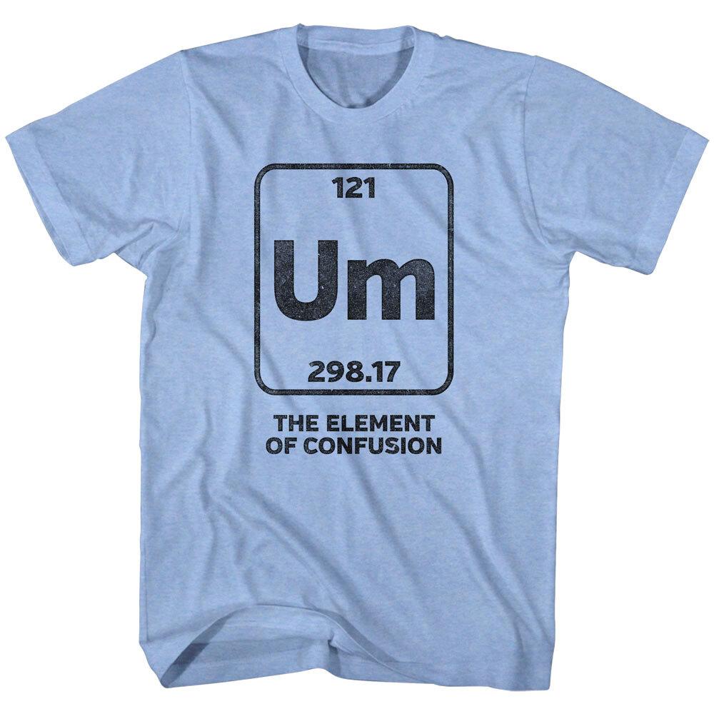 Nerd Society Um Element of Confusion Men T Shirt XXL