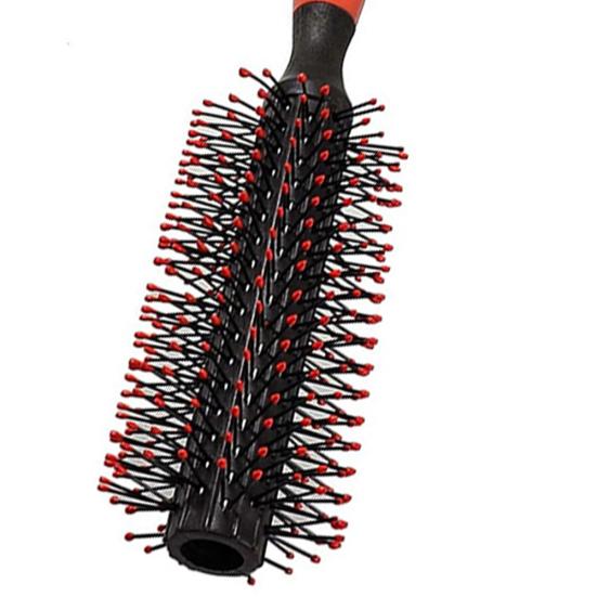 Kunststoffgriff Lockiges Haar Styling Runde Borsten Bürste Kamm Rolling Style Kamm