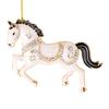Horse Christmas Ornaments Sparkly Rhinestone Horse Hanging Decoration