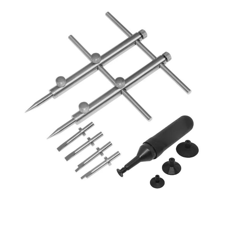 

Stainless Steel Camera Lens Repair Kit Lens Maintenance Tools With Vacuum Suction Anti Slip Design 1
