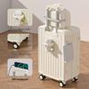 Durable 20-inch Silent Trolley Suitcase for Women and Men