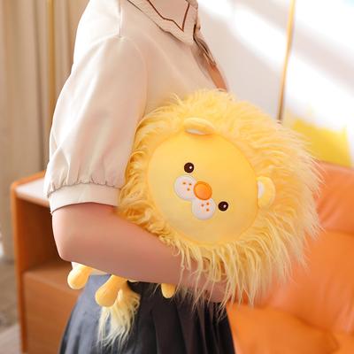 Kawaii Lion Stuffed Toys Colorful Plush Lion Fluffly Doll Best Gifts Cute Lion Plush Toy
