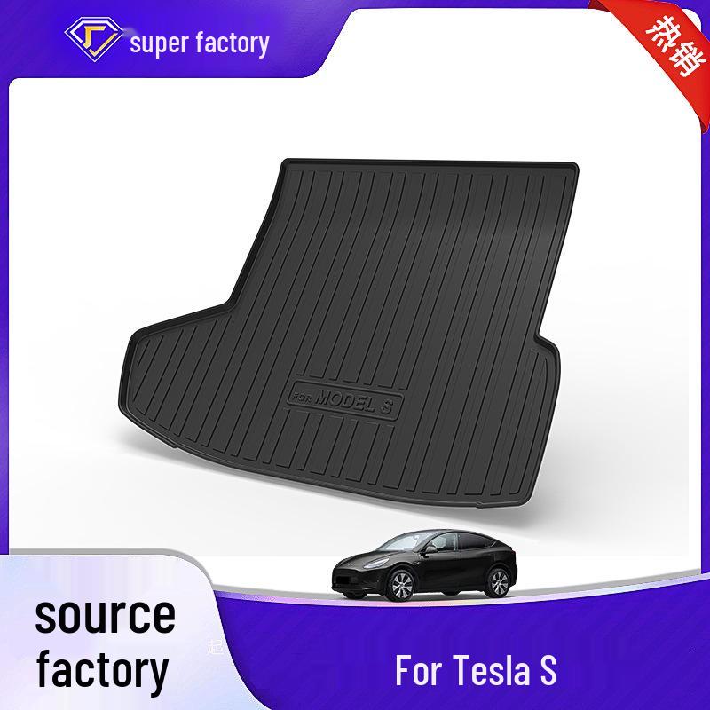 Tesla Model S Trunk and Front Storage Mat, Waterproof One-Piece.