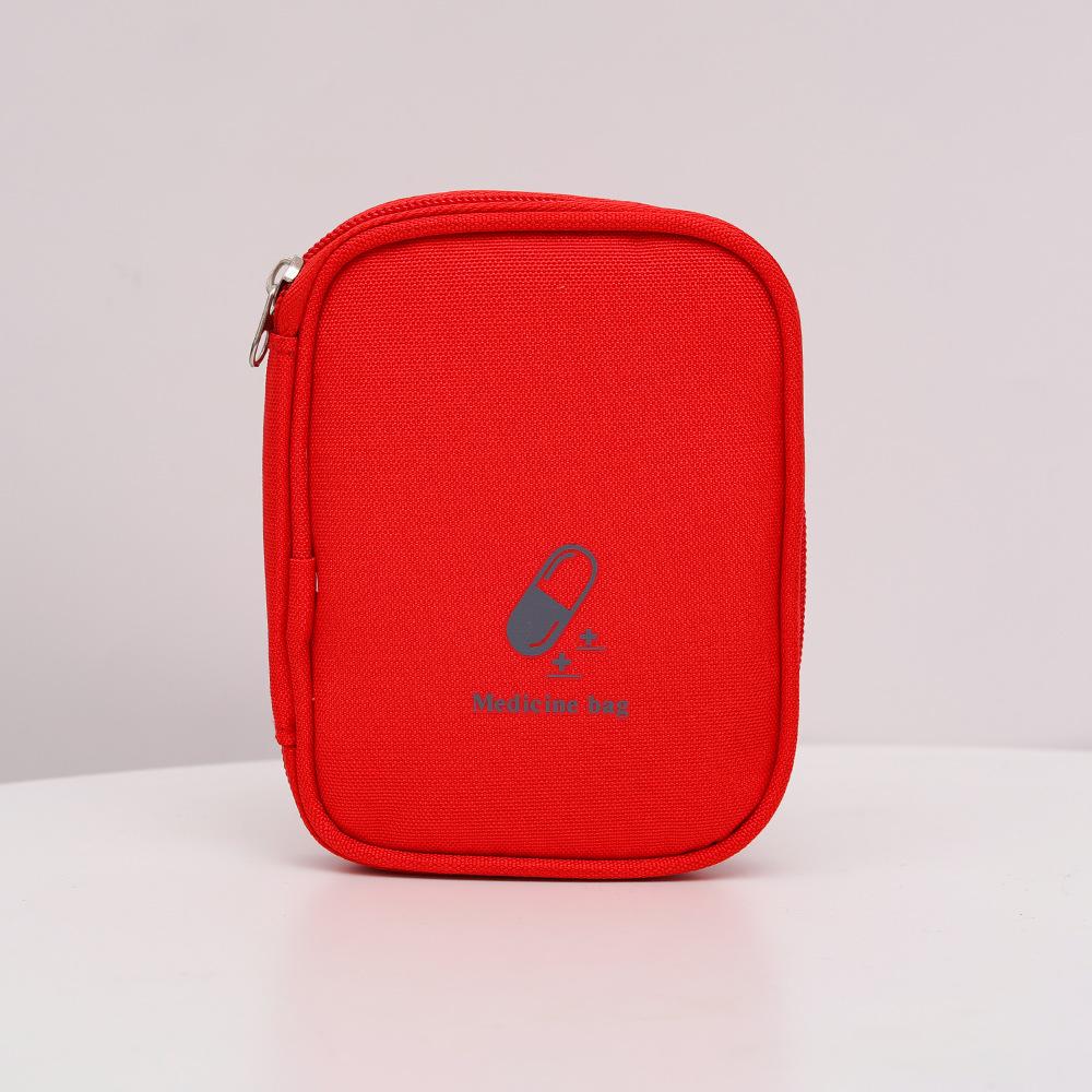 Portable Empty First Aid Kit Medicine Storage Bag Mini Medical Kit Organizer for Travel Sports Pills Management First Aid Bag