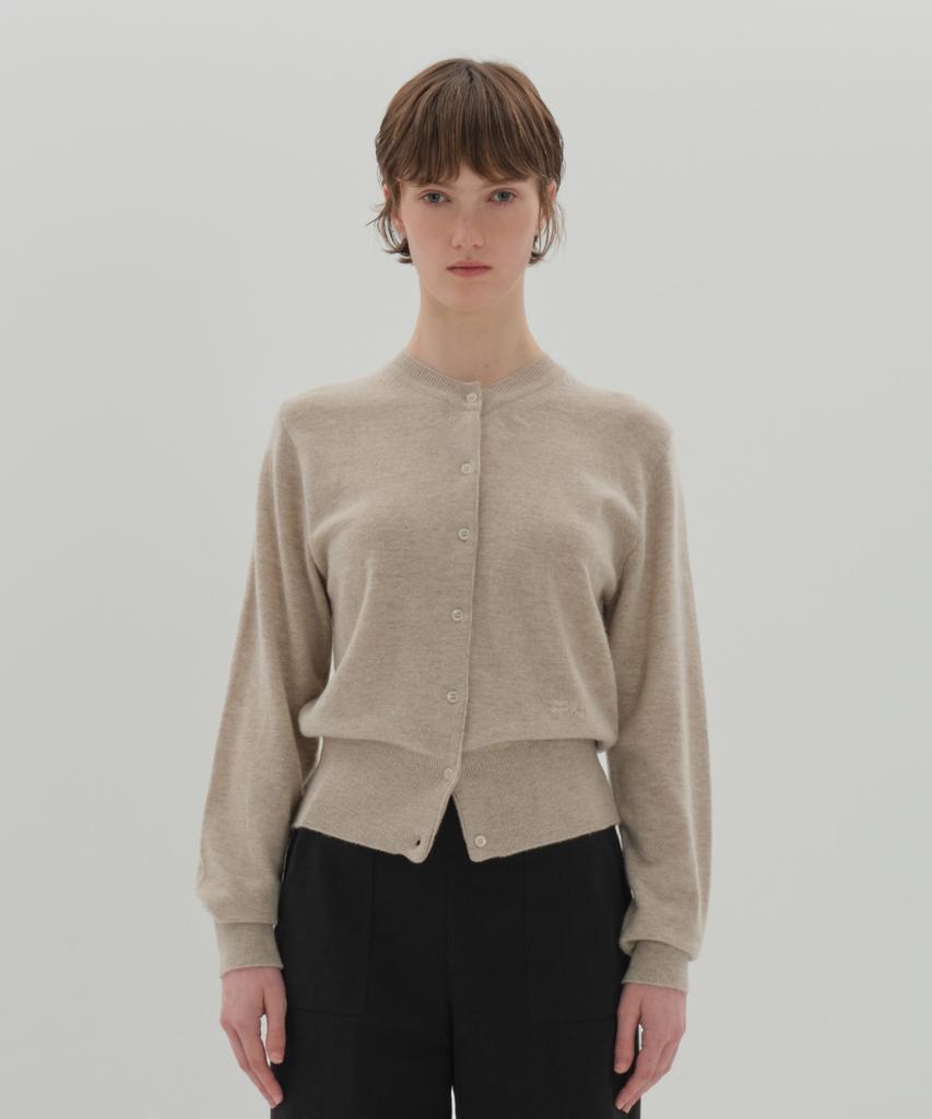 Jun By Jun K Le Conte Cardigan_Hush Beige